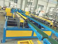 Ligne de production automatique de conduits d'air CNCColgar 5 - Machine de formage de conduits HVAC - Ligne de production de tuyaux pour la construction