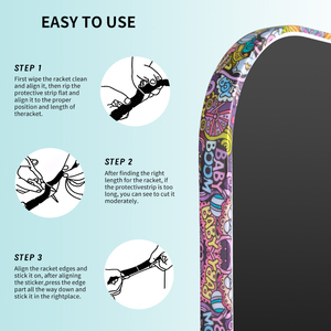 ไม้พายเรือคายัคพิมพ์ลายตามสั่ง พร้อมแถบป้องกันขอบแบบหุ้มเต็มและเทปป้องกัน TPU ยืดหยุ่น - Product Image 3