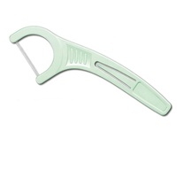 Fil dentaire dissimulé avec cure-dent multifonctionnel pour nettoyage interdentaire, bâtonnet de fil dentaire en plastique saveur menthe, prix de gros, soins bucco-dentaires