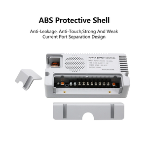Système de contrôle d'accès avec alimentation à interrupteur et entrée de sonnette AC 90-250V vers DC 12V6A en plastique ABS pour accès aux portes - Product Image 2