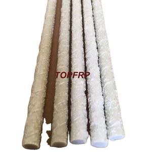 <b>Sand</b> Coated GFRP Threaded Fiberglass Rebar - Product Image 1