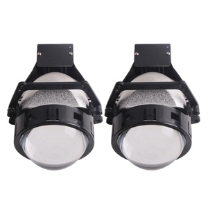 Sanvi New A9 3 Inch Bi Led <b>Projector</b> Lens Headlight 57w 5500K Dual LED Chips for Cars Auto <b>Lighting</b> System Car Lamp - Product Image 5