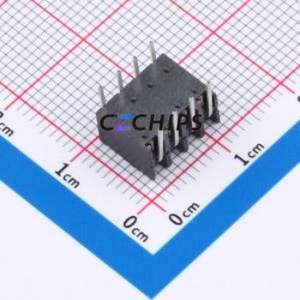 BCS-104-L-D-HE Pin Socket Bent Lead Through Hole,P=2.54mm Connector 2.54mm 2.54mm Square Hole Right Angle Insert - Product Image 2