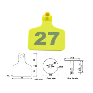 Thẻ Tai động vật HYET-002 thẻ nhận dạng số thực tế cho gia súc - Product Image 3