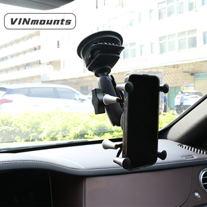 Support de téléphone pour voiture VINmounts pour tableau de bord et pare-brise, ventouse puissante, bras réglable, 360 °   rotation - Product Image 6