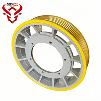 Poulie de traction pour ascenseur Mitsubishi EM2470 EM2471 EM2430 OD620, pièces de rechange pour roue de machine de traction à câble en acier
