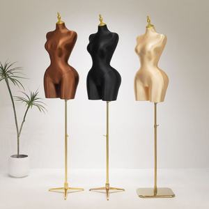 Maniquí de Boda Brasileño Curvy BBL para Mujer, Medio Cuerpo, Sexy, Tallas Grandes, Busto Grande, Trasero, Altura Ajustable - Product Image 4