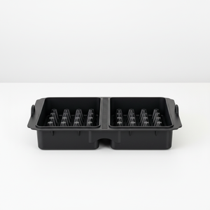 Molde de silicona tipo gofre OEM ODM, apto para freidora de aire y horno, bandeja de silicona para cocina, utensilios de repostería, accesorios para freidora de aire, molde para hornear - Product Image 5