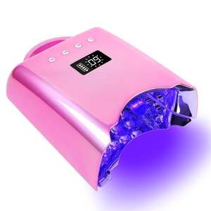Nuevo Producto 2026, Secador de Uñas Inalámbrico con Diamantes Brillantes, Máquina Portátil de 78W con Lámpara UV LED para Uñas - Product Image 1