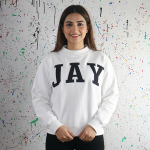 Sudadera con Capucha JAY ASH para Hombre, 100% Algodón, Color Personalizado, Apliques Bordados, Hilos Finos - Product Image 1