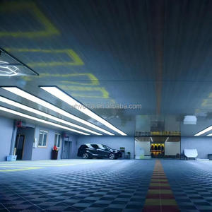 Dalles de sol en plastique pour garage de haute qualité 40*40cm, dalles de sol en plastique pour lavage de voiture, dalles de sol en plastique <span class=keywords><strong>PVC</strong></span> pour garage - Product Image 4