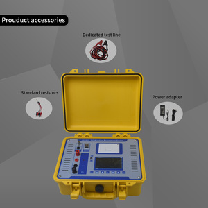 Medidor de resistencia de bobinado 99 Data Storage 0-20k, 6 velocidades, salida de 10A, ohmímetro de transformador, calendario perpetuo con impresora - Product Image 1