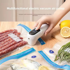 <span class=keywords><strong>Aspirateur</strong></span> sans fil 2-en-1 mini, pompe à <span class=keywords><strong>vide</strong></span> électrique portative pour aliments, machine à <span class=keywords><strong>vide</strong></span> intelligente en gros - Product Image 1