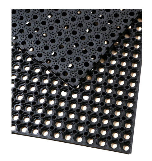 Heavy Duty Rubber Ring Mat - Anti-Slip & Anti-fatigue