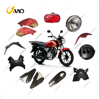 Accessoires WANOU CRUX Couvercle en plastique ABS CRUX110 YD110D Pièces de carrosserie de motos Ailes latérales de boîte de chaîne d'aile