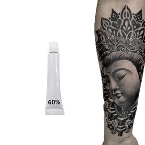 Crème de Récupération Bio pour Tatouages – Formule Naturelle Blanche Contre les Rougeurs et Gonflements Post-Tatouage pour Encre de Tatouage - Product Image 4
