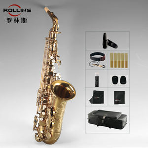 Fabricant en gros au détail bonne qualité de haute qualité pour les étudiants <span class=keywords><strong>prix</strong></span> d'usine A1 laiton matériel mib <span class=keywords><strong>saxophone</strong></span> alto - Product Image 1