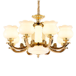 European Style Chandelier All Copper Multi Head Led <b>Light</b> For Living Room Bedroom Zhongshan <b>Lighting</b> Fixtures - Product Image 4