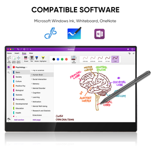 Sibolan Tùy Chỉnh Sản Xuất 15.6 Inch Xách Tay <span class=keywords><strong>LCD</strong></span> USB-C type-C Máy Tính Xách Tay Màn Hình 4K UHD IPS Bảng Điều Chỉnh 4096 Pen Kép Trượt - Product Image 2