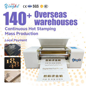 YH-360C Digital Hot Foil Stamping <b>Printer</b> Continuous Hot Stamping Machine For Paper Card Leather Certificate Package - Product Image 2
