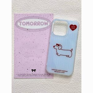 2025 nouvelle <span class=keywords><strong>coque</strong></span> de téléphone <span class=keywords><strong>chien</strong></span> teckel rayé bleu pour iPhone 17 Air, <span class=keywords><strong>coque</strong></span> de téléphone célébrité Internet à la mode pour iPhone 17 16 Pro Max - Product Image 2