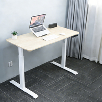 Bases de table réglables en hauteur électriques 2SAB2(F) à moteur unique, pour bureaux debout, avec moteur sans balais
