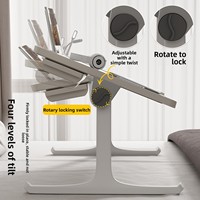 Table de lit pliable en bois, bureau d'étudiant pour écrire et étudier, support pour ordinateur portable pour dortoir et fenêtre en baie