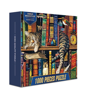 Puzzles en carton gris sur le thème du voyage spatial pour adultes, fabrication ODM OEM en usine, 1000 pièces - Product Image 1
