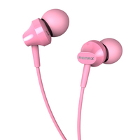Rejoignez-nous : Écouteurs filaires intra-auriculaires bon marché RM-501 avec prise jack 3,5 mm et micro pour smartphones