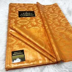 Reasonable Price Garment Textile Damask Mauritania Bazin African Bazin Fabric From China