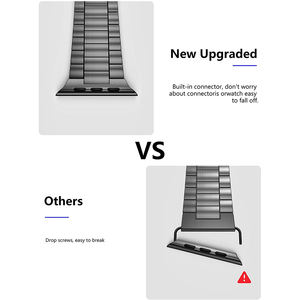 Correa de Reloj de Acero Inoxidable de Lujo para Apple 38/40/41/42/44/45/49mm, Correa de Reloj Inteligente para Hombre para <span class=keywords><strong>Iwatch</strong></span> 11 10 9 8 7 6 5 4 3 2 Ultra - Product Image 5