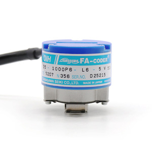 Tamagawa Incremental Rotary Encoder OIH35-1000P6-L6-<b>5V</b> <b>5V</b> Cable Leads Round End - Product Image 4