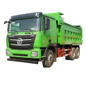 福田欧曼二手自卸车400hp重型卡车6x4 WP发动机快速品牌LHD RHD Euro3 5 6二手自卸车