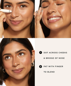 Longue durée sans effort visage finesse lueur à base de plantes instantané naturel henné taches de rousseur timbre teinte végétalien sec résistant aux taches - Product Image 2