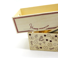 Vintage Houten Mand Natuurlijke Houten Decoratieve Opbergdoos/Groothandel Goedkope Houten Opslag Fruitgroenten Kratten