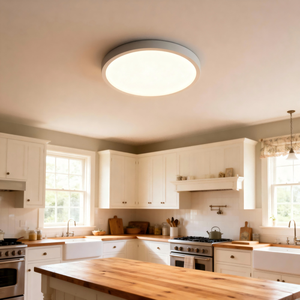 Modern Ultra-thin 5in 10W <b>Flush</b> <b>Mount</b> Indoor <b>LED</b> <b>Ceiling</b> <b>Lights</b> 5CCT <b>Light</b> Fixture - Product Image 1