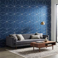 Autocollant mural décoratif géométrique en feutre 3D à coller, insonorisant haute densité, pour la maison, le bureau, le studio, la décoration artistique