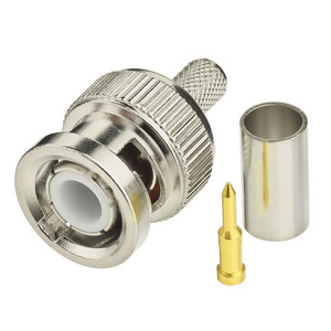 Conector <span class=keywords><strong>BNC</strong></span> macho de 50 Ohm, RG58, para WiFi/4G/5G/LTE/ADS-B/Ham/GPS/antenas de Radio - Product Image 6