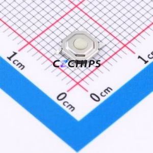 G4B15241R Tactile <b>Switch</b> SMD-4P,5.2x5.2mm <b>Switch</b> Single Pole Single Throw Round Button 1.6N 5.2mm - Product Image 1