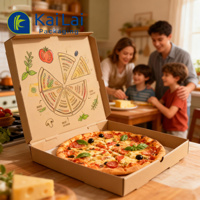 Boîtes à pizza personnalisées portables haut de gamme, étanches et verrouillables, nouveau produit d'approvisionnement d'usine, boîtes d'emballage en carton ondulé, VENTE EN GROS