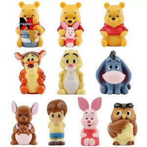 10 Stili di Personaggi della Famiglia <span class=keywords><strong>Winnie</strong></span> <span class=keywords><strong>the</strong></span> <span class=keywords><strong>Pooh</strong></span>: Tigro, Piglet, Eeyore, Gufo, Roo - Modellini Giocattolo Ornamentali - Product Image 5