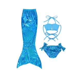 Verano 3 uds niños niña cola <span class=keywords><strong>de</strong></span> sirena azul <span class=keywords><strong>para</strong></span> nadar conjunto <span class=keywords><strong>de</strong></span> Bikini Rosa traje <span class=keywords><strong>de</strong></span> baño <span class=keywords><strong>para</strong></span> <span class=keywords><strong>niñas</strong></span> ropa <span class=keywords><strong>de</strong></span> playa al por mayor - Product Image 2