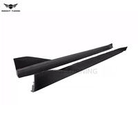 Jupes latérales en carbone de qualité supérieure style MP pour BMW M3 M4 G80 G82 G83, lèvres de jupes latérales pour voitures décapotables, kit de carrosserie, lèvre de conversion
