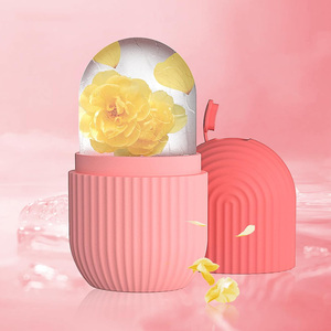 Moule à glace en silicone de qualité alimentaire avec logo personnalisé, rouleaux de glace pour le visage, rouleau de glace pour les yeux, le cou, les outils de soin de la peau, moule réutilisable - Product Image 2