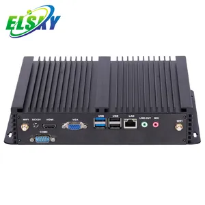 كمبيوتر صغير 12 فولت مع 1037U ثنائي النواة 1.8 جيجا هرتز, بطاقات رسومات HD 2 mini-PCIE لدعم WIFI/3G/GPS رقيقة مع فتحة pci