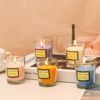 Vela Aromática Hecha a Mano, Fragancia para el Hogar, Aromaterapia, Decoración para Dormitorio y Spa, Regalo, OEM, Personalizada, Venta al Por Mayor, Suministro a Granel