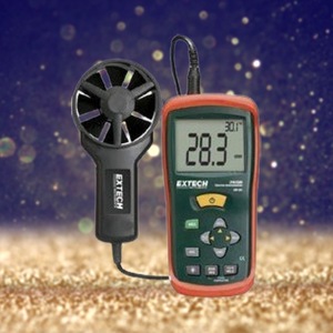 Anemómetro Portátil Extech AN100, Medidor de Velocidad del Viento en Unidades M/S, Pantalla Digital, Material ABS, Logotipo Impreso con UV - Product Image 3
