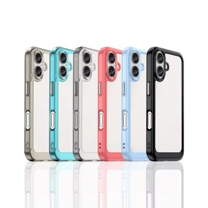 Funda Acrílica para iPhone 17 Pro Max, Funda para iPhone 17 Air 17 Pro, Cubierta Protectora con Borde de PC y TPU para iPhone 17 Pro Max - Product Image 1