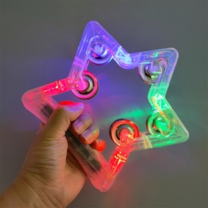 Panderetas Luminosas con Sonajeros Metálicos, Pandereta Musical con Luces LED Intermitentes, Accesorios para Bodas, Fiestas, Halloween, Navidad, Conciertos Musicales - Product Image 1