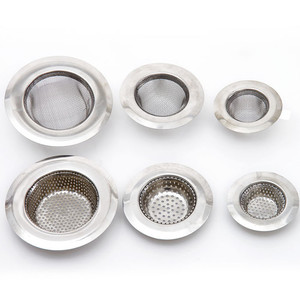 Stainless Steel Sink Strainer 4 Inch Drain Cover <b>Kitchen</b> Sink Filter Anti <b>Clog</b> Protector - Product Image 5